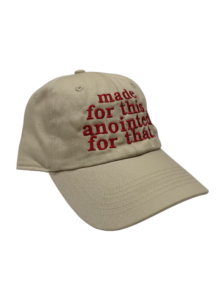 made for this. anointed for that